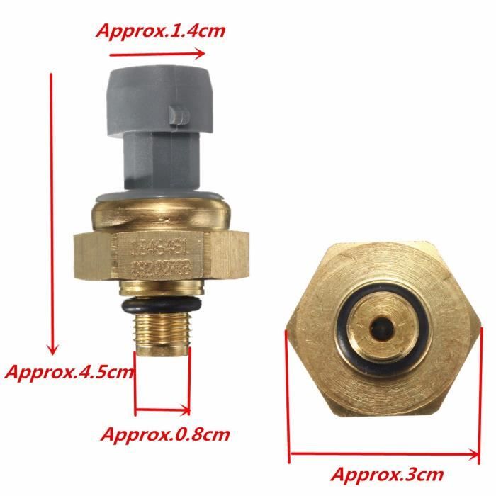 Capteur De Pression De Carburant Diesel 45PP14-4 Pour Camion - Neuf, 3 Broches, Montage Facile