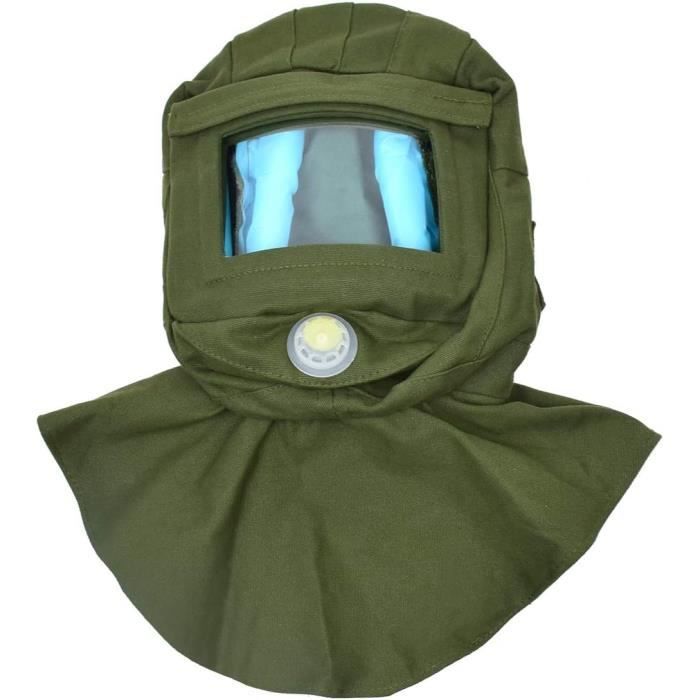 Capuchon De Protection Pour Sablage - Masque Anti-poussière Pour
