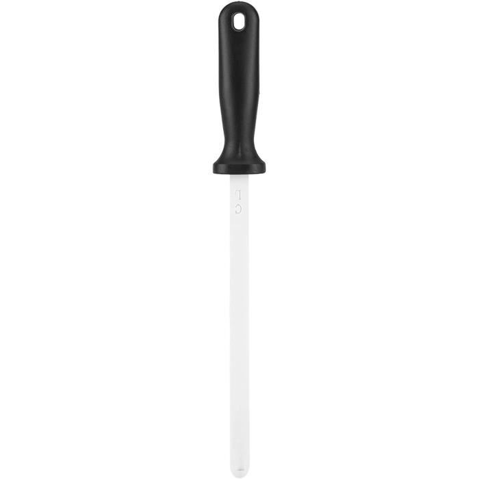Aiguiseur à Main Arcos - Rouleaux Céramique Et Carbure - Blanc/Noir - Pour Couteaux De Cuisine
