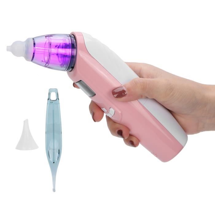 Pince à Nettoyer Avec LED Pour Nez, Oreilles, Nombril - Rose - Sécurité Bébé Et Adulte