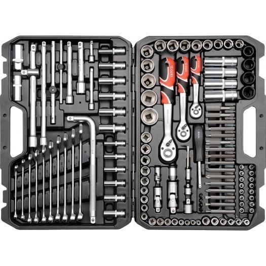 Coffret Douilles à Choc YATO YT-1069 1/2" – 8 Douilles M5 à M18 – 1.2 Kg – Neuf