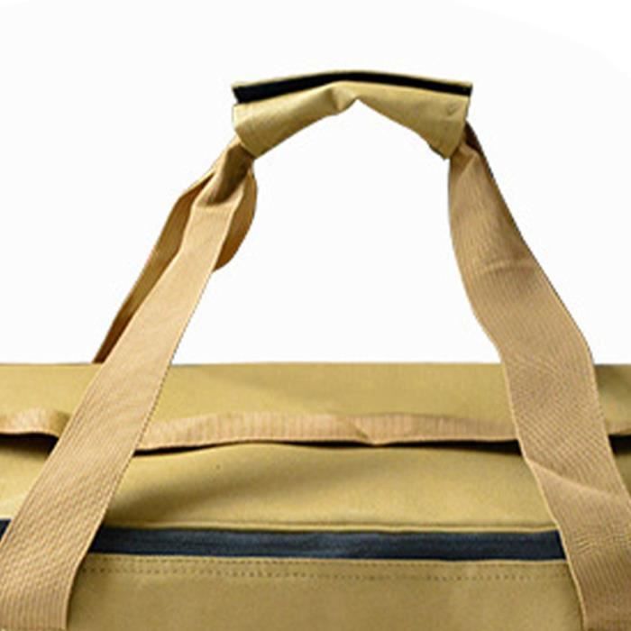 2 Sacs Rangement Ustensiles Barbecue - Tissu Oxford Résistant - Portable Et Pliable - Pour Camping, Pique-nique