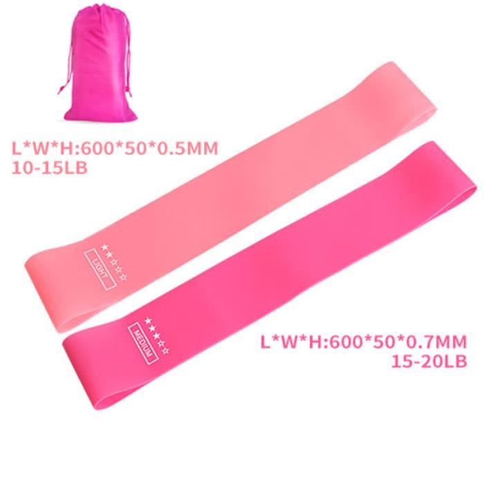 Bandes De Résistance Pour Machine De Step – Paire Avec Boucles, Réglables, Pour Renforcement Musculaire