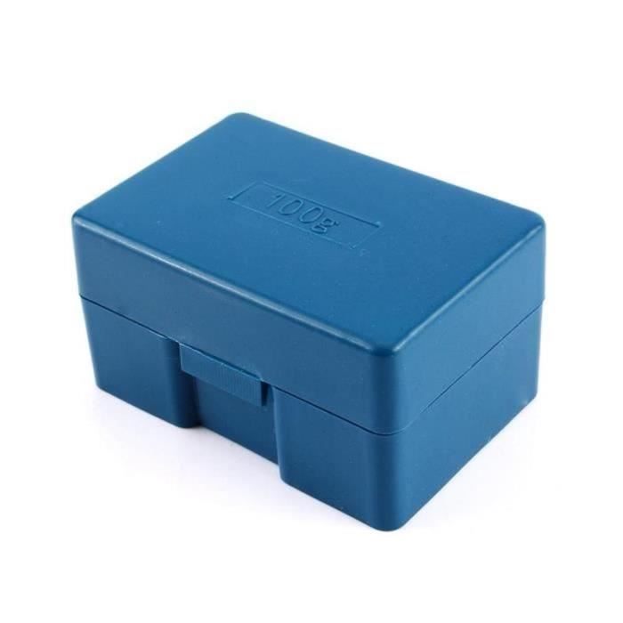 Jeu De 7 Poids D'étalonnage 1g à 100g – Argenté, Précision Pour Balances