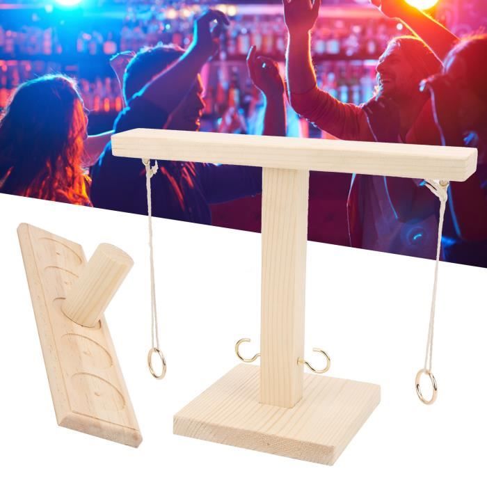 Toddmomy Jeu De Lancer D'Anneaux – 8 Anneaux En Corde Colorés, Idéal Pour Enfants Et Adultes En Famille Ou En Extérieur