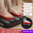 Masajeador eléctrico de pies Shiatsu Relax con calefacción y compresión, con función de memoria_voghion.com