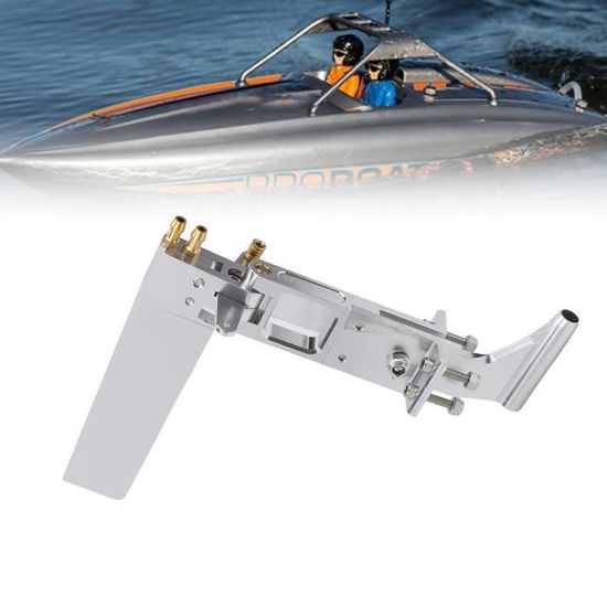 Gouvernail RC Bateau Avec Bras Servo - Nylon Fibre Verre - Pour Bateaux Télécommandés - Kit Complet