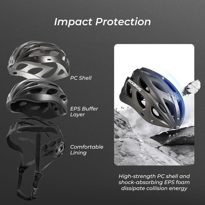 Casque de cyclisme GUB K80 avec visière magnétique pour VTT et vélo de