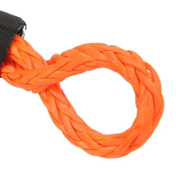 RHO- Corde de récupération à manille souple 8mm Doux Manille Récupération  Corde Orange Portable Léger UV Résistant Pour - Cdiscount Sport