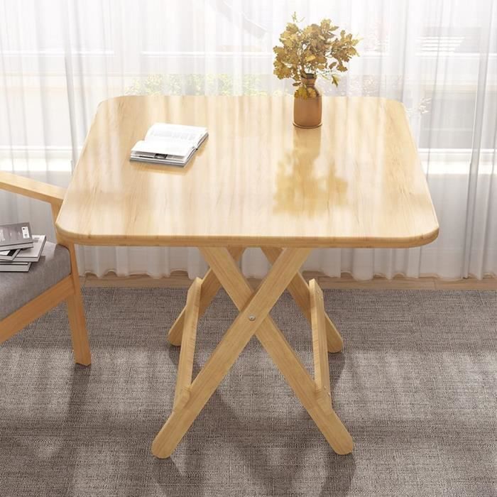 Ensemble de Table à Manger Pliante Extensible multifonctionnelle avec Rangement | 6 chaises | Conception à abattant Peu encombrante | Idéal pour la Maison, Le Salon, Le Restaurant