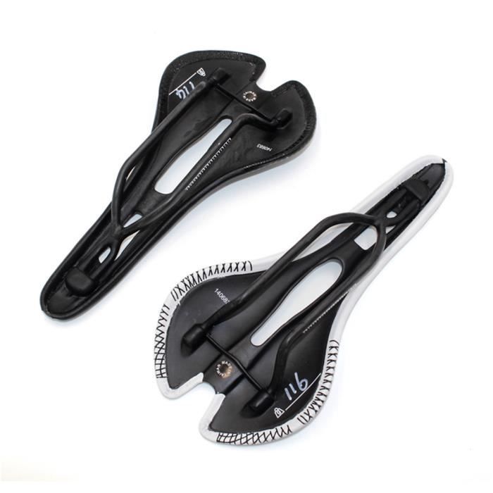 Selle de Velo Super leger Selle de Carbone Selles VTT Selles Velos de Route Convient aux VTT et velos de route. Cdiscount Sport