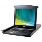 Console LCD écran TFT clavier pavé tactile 1U 19 Pouces