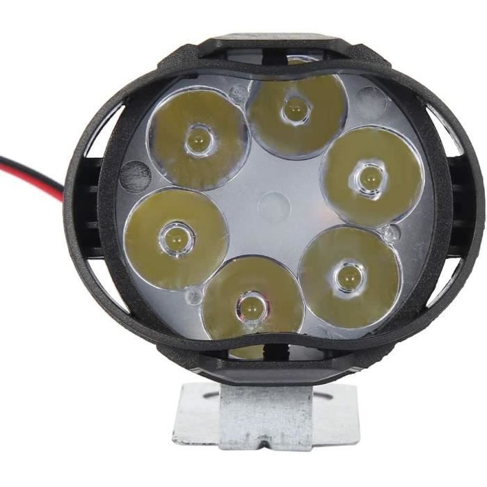Éclairage Moto - Pcs Feux Additionnels Led Etanche Universel Phare Conduite  Antibrouillard Lampe Projecteur - Cdiscount Auto