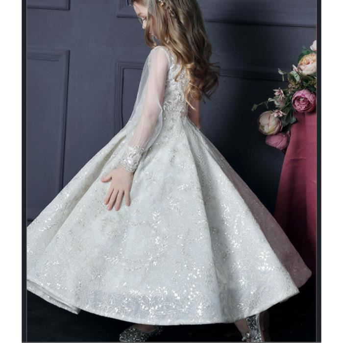 Robe Princesse Bébé Fille En Tulle Avec Ailes Papillon - Tutu 3 Couches Pour Fête Et Mariage 6 Mois-6 Ans