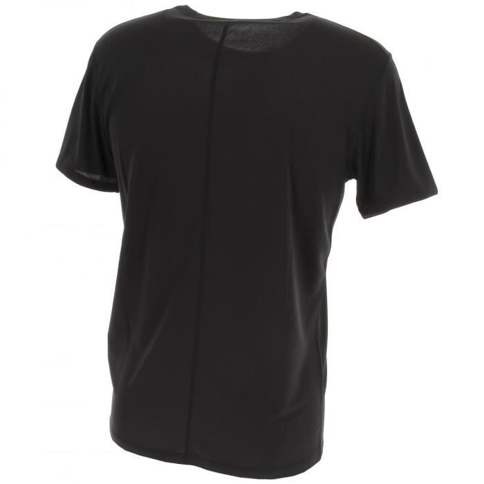 Asics t shirt homme noir cheap