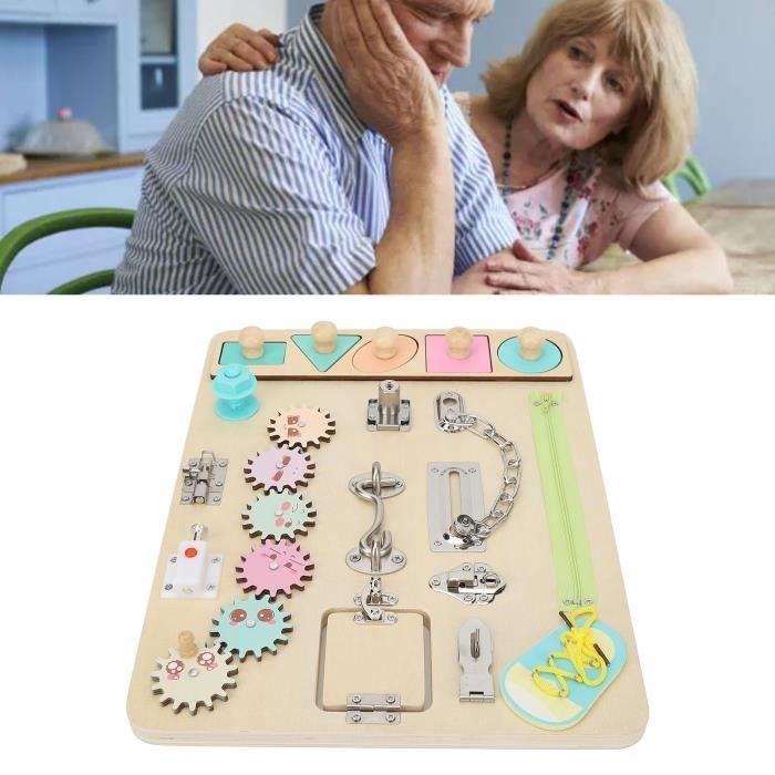 YUI-planche occupée pour bébé Tableau sensoriel multifonctionnel pour