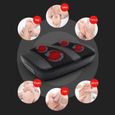 Masajeador eléctrico de pies Shiatsu Relax con calefacción y compresión, con función de memoria_voghion.com