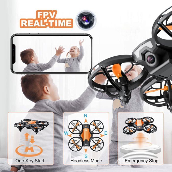 4DRC V8 Mini Drone avec caméra avis : test du drone pour débutants - Meilleurs Drones