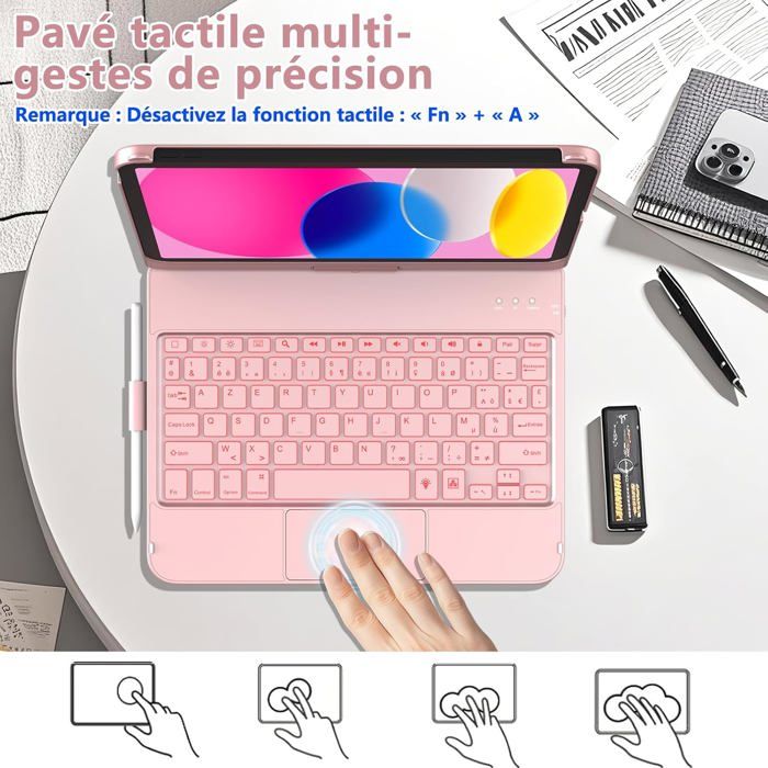 FINTIE Toetsenbord voor iPad (A16) 11e generatie 11 inch 2025 FINTIE Toetsenbord voor iPad (A16) 11e generatie 11 inch 2025