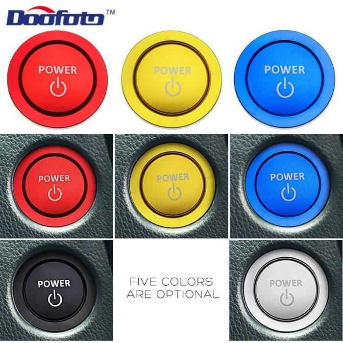 Acheter Doofoto 1 pièces anneau de bouton de démarrage du moteur