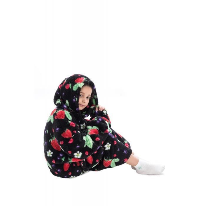 Sweat à Capuche Pokémon Pikachu Pour Enfants - Taille Unique 6-12 Ans, Jaune, Doux