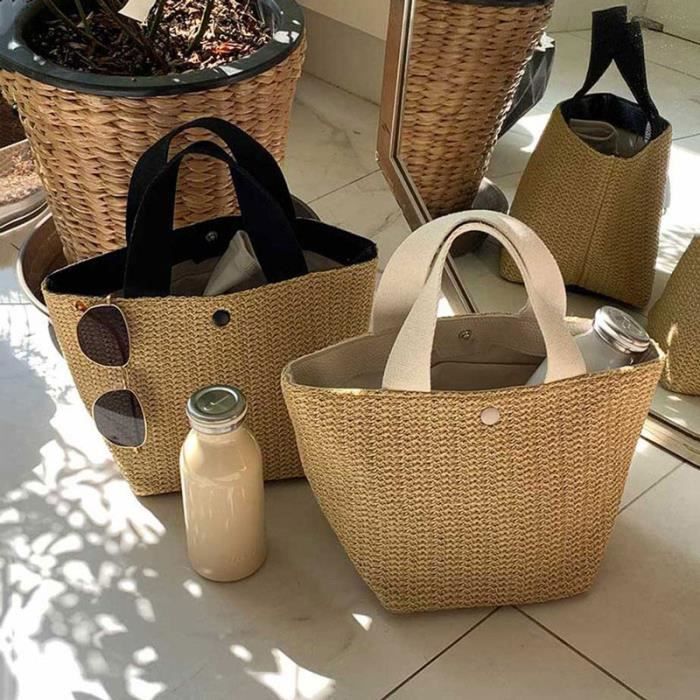 Sac paille sales été 2020