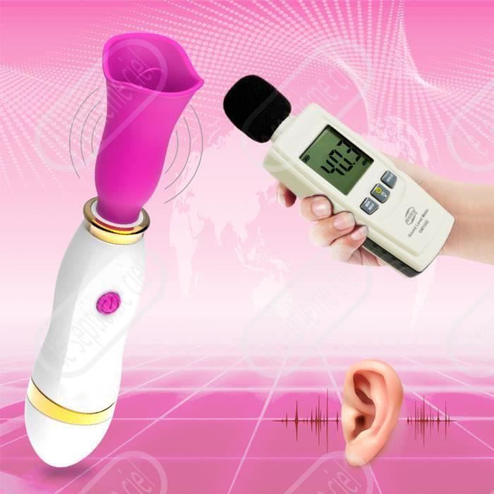 Vibromasseur Succion Pour Clitoris Et Tétons - Violet Silicone - USB Rechargeable - Neuf
