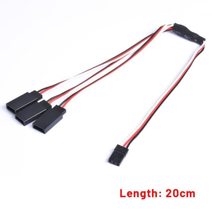 HRC Racing Câble Rallonge Servo 60cm Avec Clip Mâle/femelle Type JR Longueur 60cm Fr 151698 HRC Racing Câble Rallonge Servo 60cm Avec Clip Mâle/femelle Type JR Longueur 60cm Fr 151698