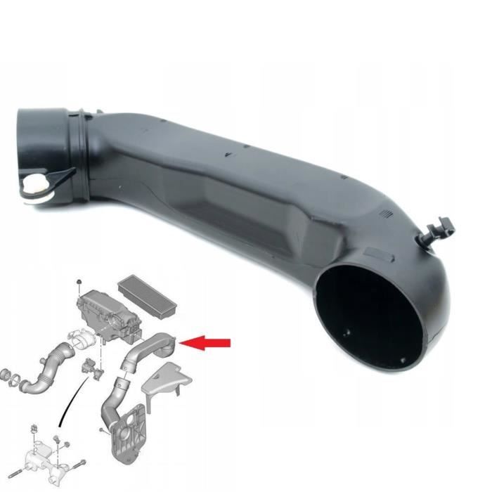 Conduit D'air / Boîtier De Filtration Pour Ferrari 308, 328, 512 BB - Pièce Neuve Classique