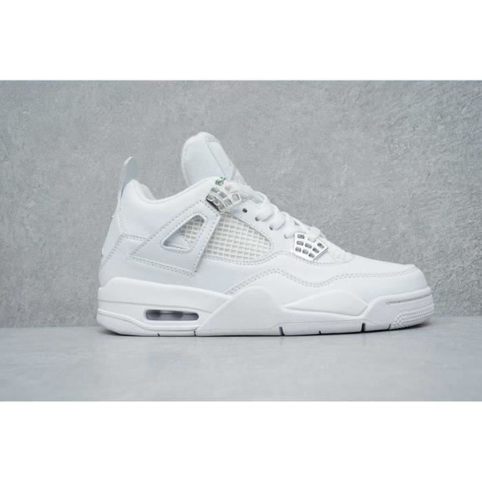 Baskets Airs-jorrdanns Retro Blanc Noir Chaussures De Basket AJ