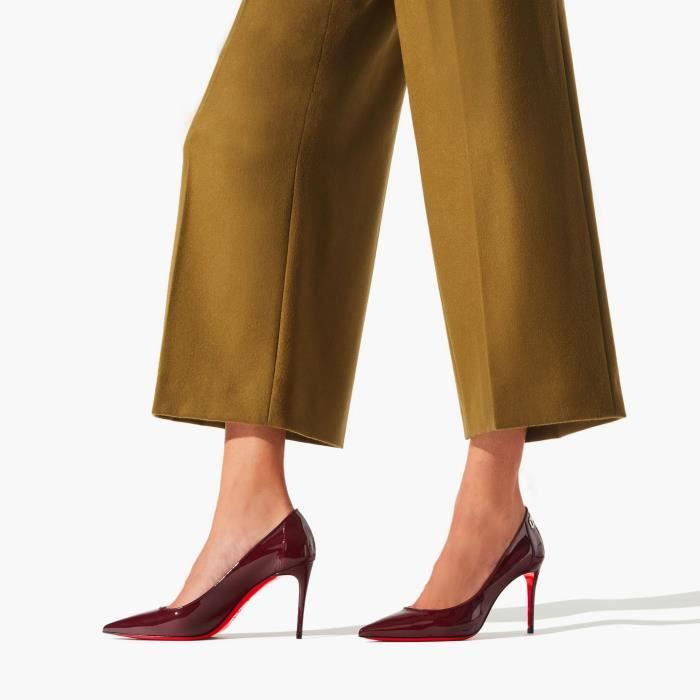 Louboutin sales bordeaux femme