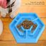 Labyrinthe Sûr Et Sain Motif Gamelle Pour Chat Chien Lent Manger Feeder Des Aliments Bleu Cy Hsuyec A2313