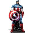 Figurine en carton Captain America Marvel - Rouge-0