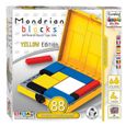 Ah!Ha Games jeu de logique Mondrian Blocks jaune 56 pièces-0