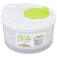 Fafeicy Passoire à salade Égouttoir à salade, préparation d'aliments sains, séchoir à légumes facile à drainer pour la table bol-0