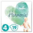 Couches harmonie T4 x19 Pampers-0
