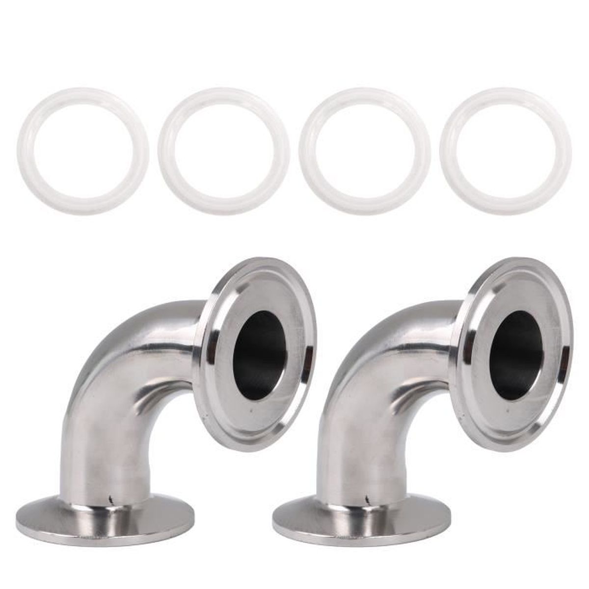 Lot De 4 Coudes En Cuivre à 90° - Pour Tuyauterie Ou Modélisme - Diamètres Intérieurs De 6,3 à 28,3 Mm (sans Marque)