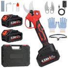 FAMINODE Sécateur électrique sans Fil 50mm LEXLIFE 21V Sécateur Brushless Outils Professionnel avec 2x4000mAh Batteries, Affichage LED