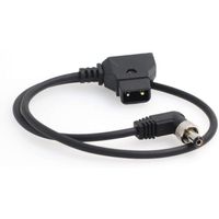 SZRMCC D Tap to 5.5x2.1mm DC avec verrouillage Câble d'alimentation 12V pour appareils vidéo Pix-E5 Pix-E5H Pix-E7 Moniteur