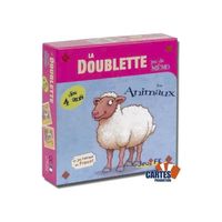Jeu de 60 cartes - La Doublette Les animaux - Jeux FK - Adulte - Mixte