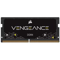 Mémoire RAM - CORSAIR - Vengeance SODIMM 32Go (1x32Go) DDR4 3200MHz CL22 - Noir