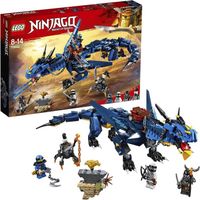 LEGO-Le dragon Stormbringer, NINJAGO A Combiner avec 17101 Mes premieres constructions BOOST Jeu pour Enfant 8 Ans et Plus, B