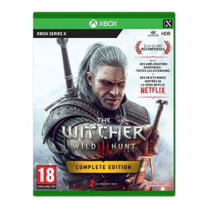 JEU XBOX SERIES X NOUV. The Witcher 3: Wild Hunt Complete Edition Jeu Xbox