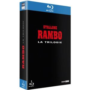 DVD FILM Blu-Ray Coffret Rambo : la trilogie