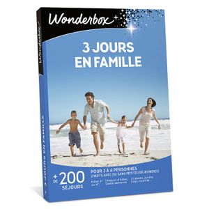 SMARTBOX - Coffret Cadeau Séjour romantique au château pour 3