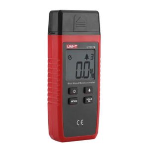 Humidimètre en bois Testeur d\/'humidité Humidité Détecteur Numérique LCD