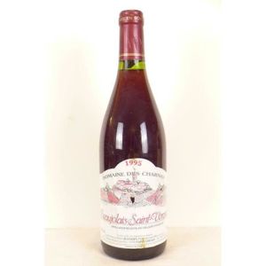 VIN ROUGE saint-vérand domaine des charnay rouge 1995 - beau