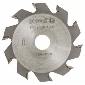 FRAISE - MEULE A TIGE Bosch Fraises circulaires 10, 20 mm, 2,8 mm