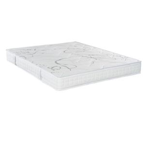 King of Dreams Luxe Aloe 90x200 Matelas Mousse Poli Lattex Indéformable Orthopédique 90/_x/_200/_cm Hauteur 19 cm Soutien Ferme Face Laine Merinos 100/% -Tissu à l/'Aloé Vera