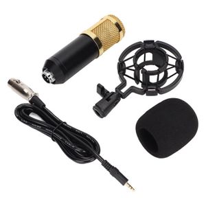 MICROPHONE HURRISE microphone avec support antichoc Microphon